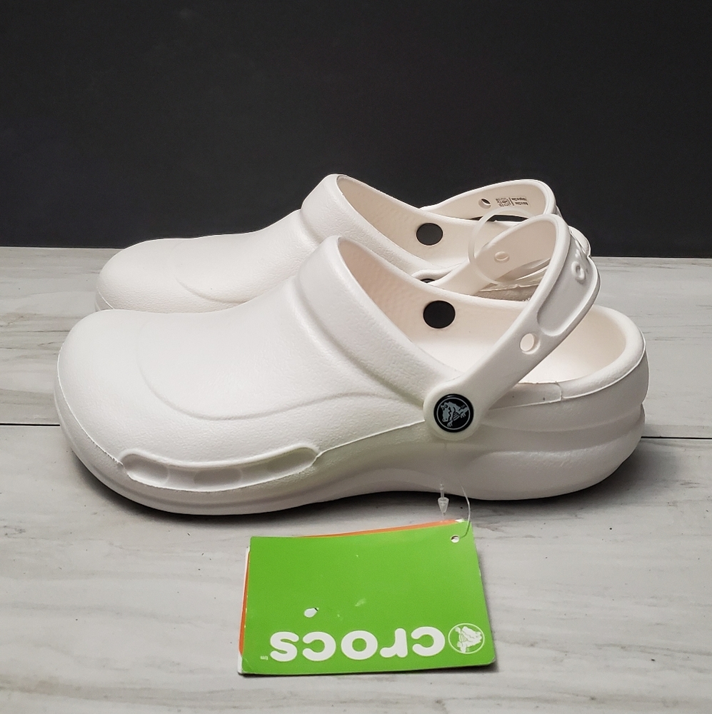 White Crocs womens size 9